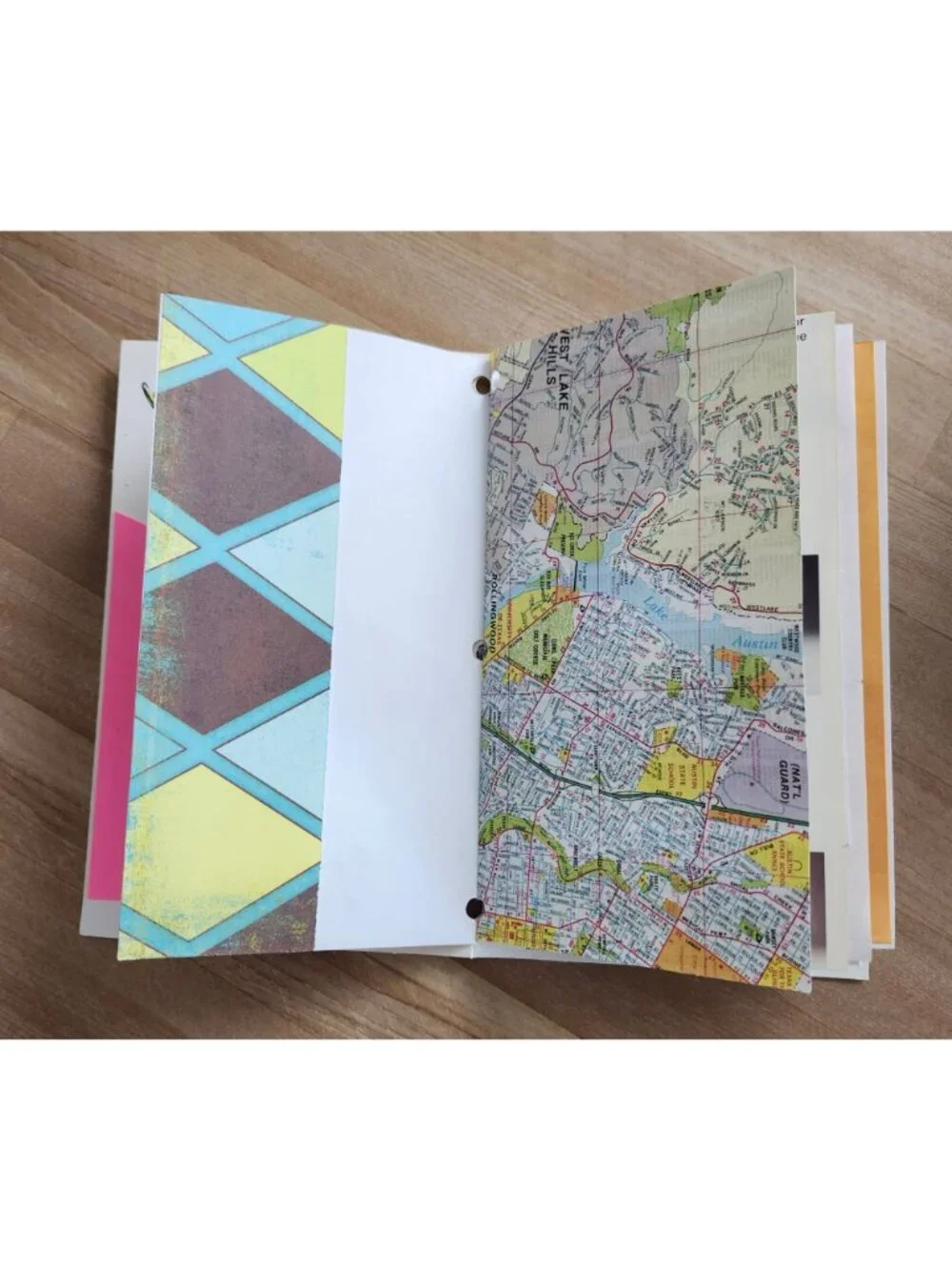 Junk Journal 54 pages Handmade Upcycled